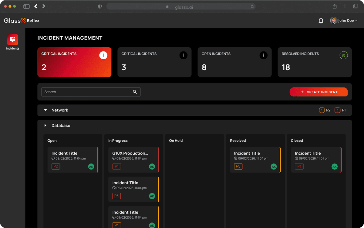 RefleX operational visibility